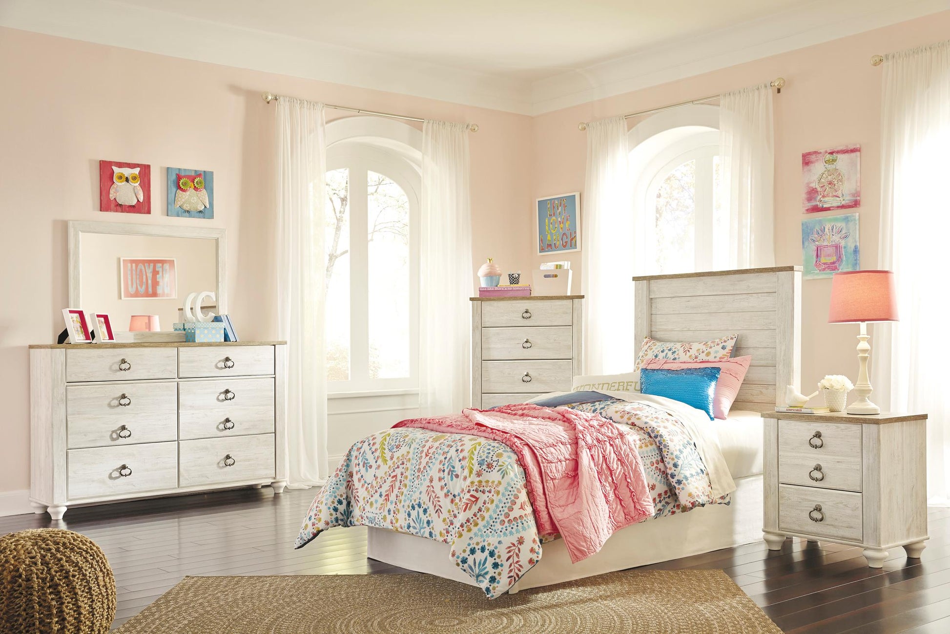Willowton 3-Piece Panel Bedroom Set