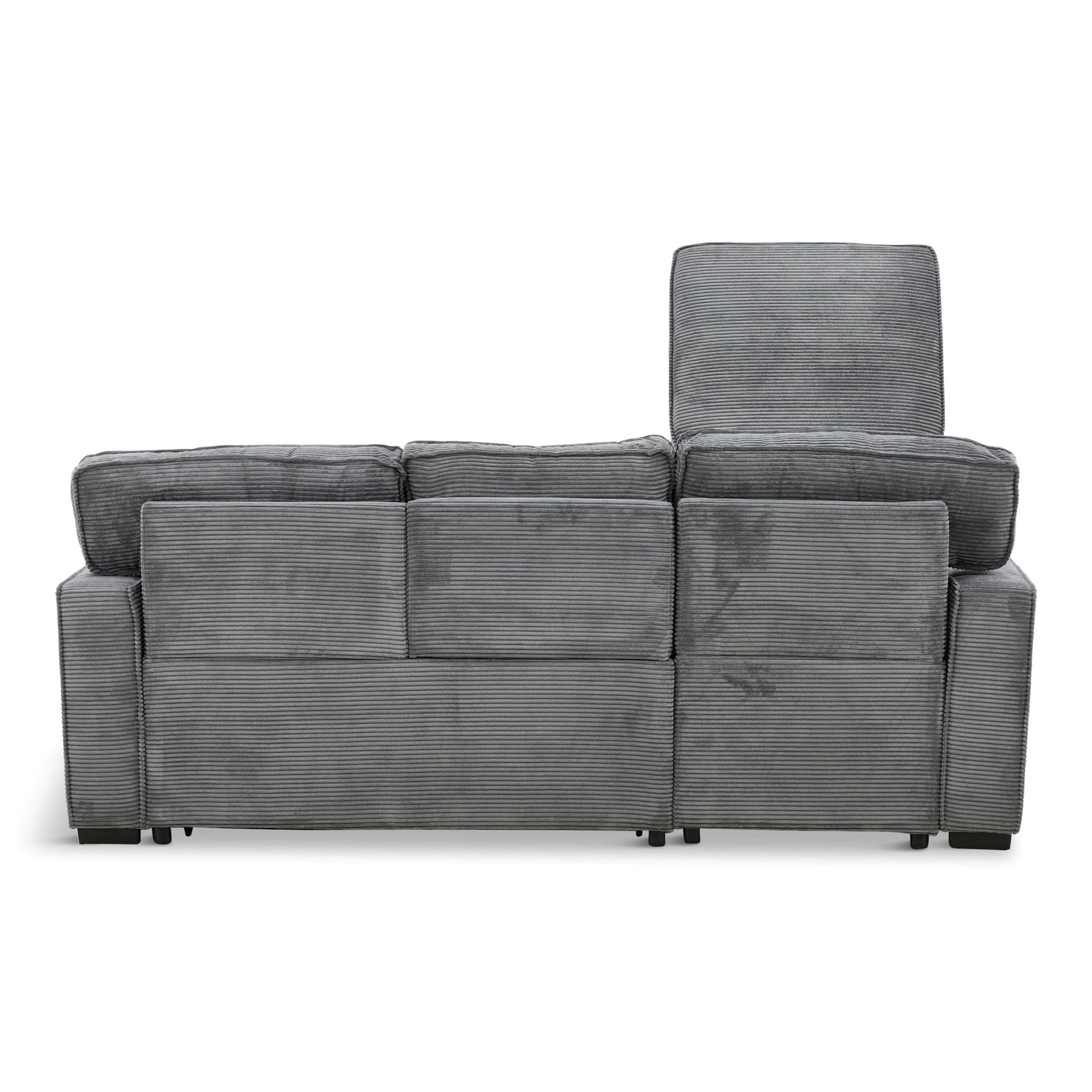 Amir 2-Piece Sectional with Sofa Bed