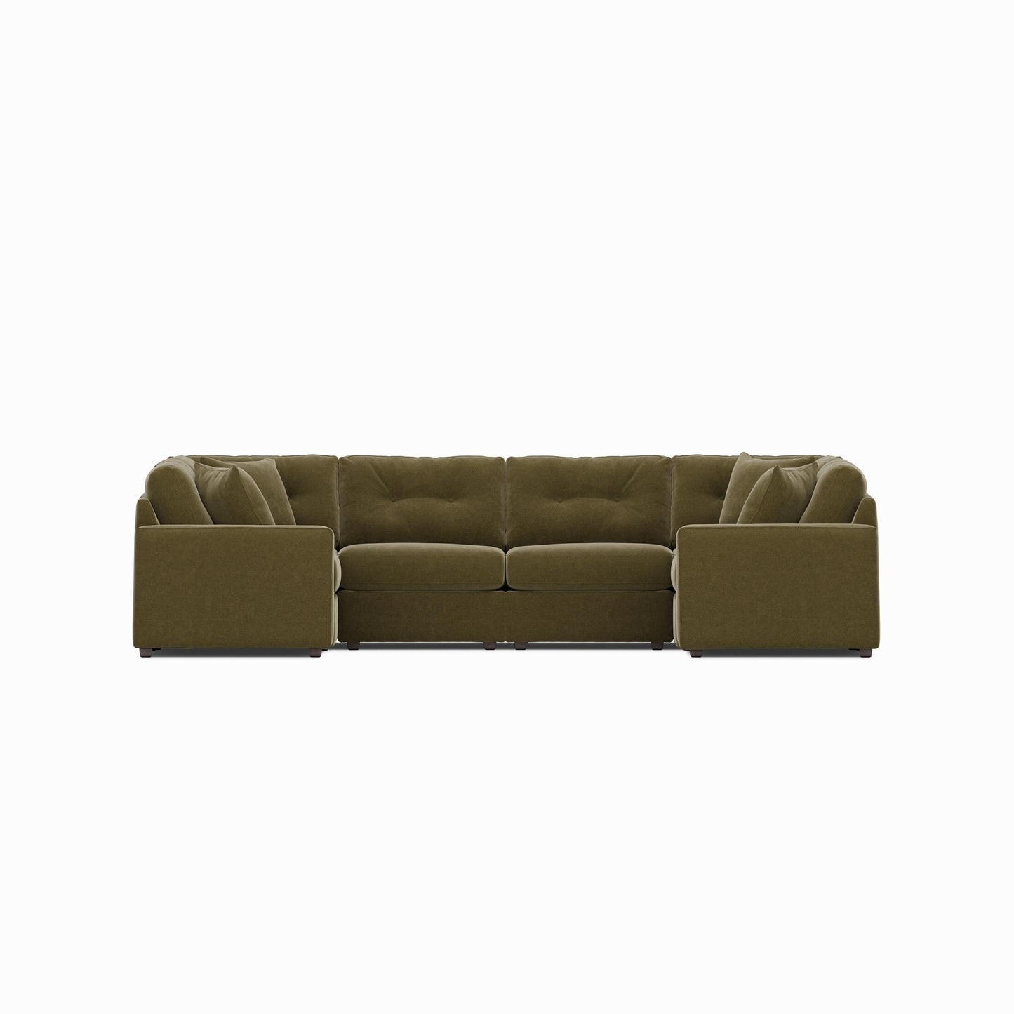 Modular One 6-Piece Sectional Moss