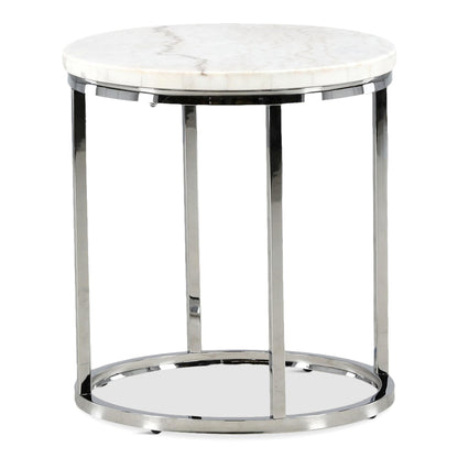 Casablanca Marble Top End Table