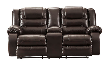 DBL REC LOVESEAT W/CONSOLE