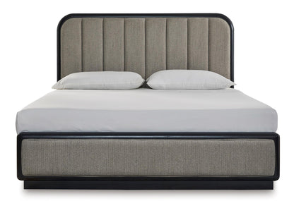 Rowanbeck Upholstered Panel Bed