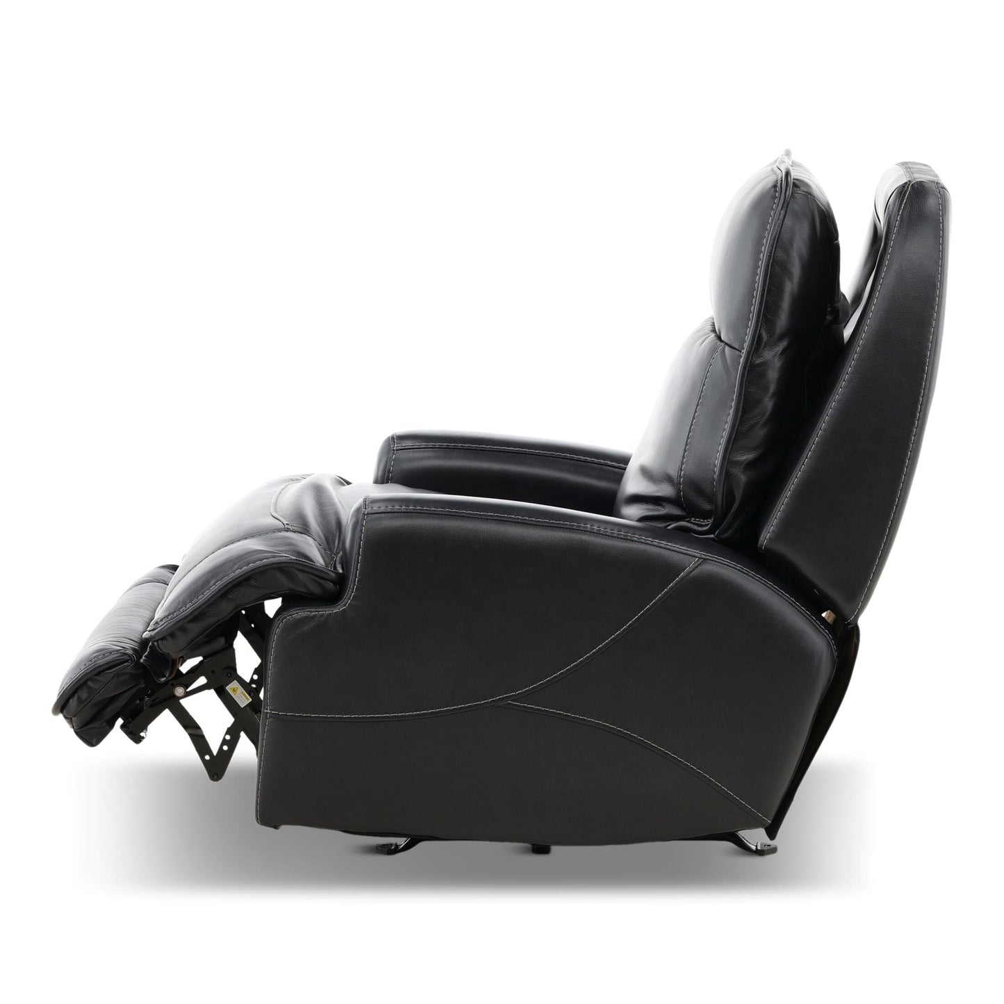 Maverick Leather Power Rocker Recliner