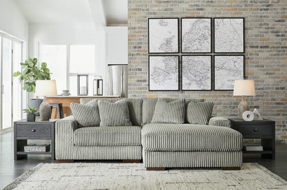 Lindyn 2-Piece Fog Sectional with Chaise