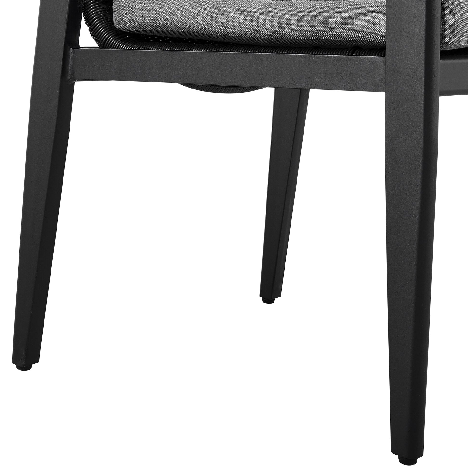 Grand Outdoor Patio Dining Chairs (Set of 2)