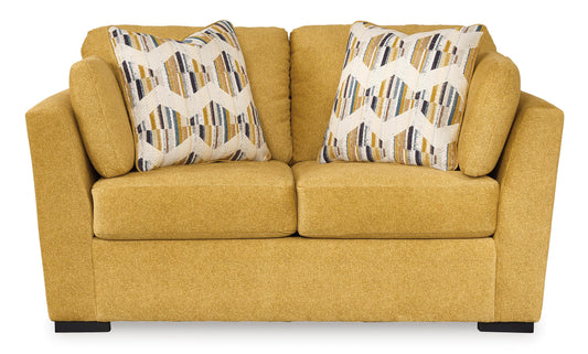 Keerwick Loveseat Sunflower