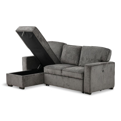 Amir 2-Piece Sectional with Sofa Bed