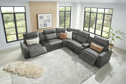 Modular Two 7-Piece Console Sectional