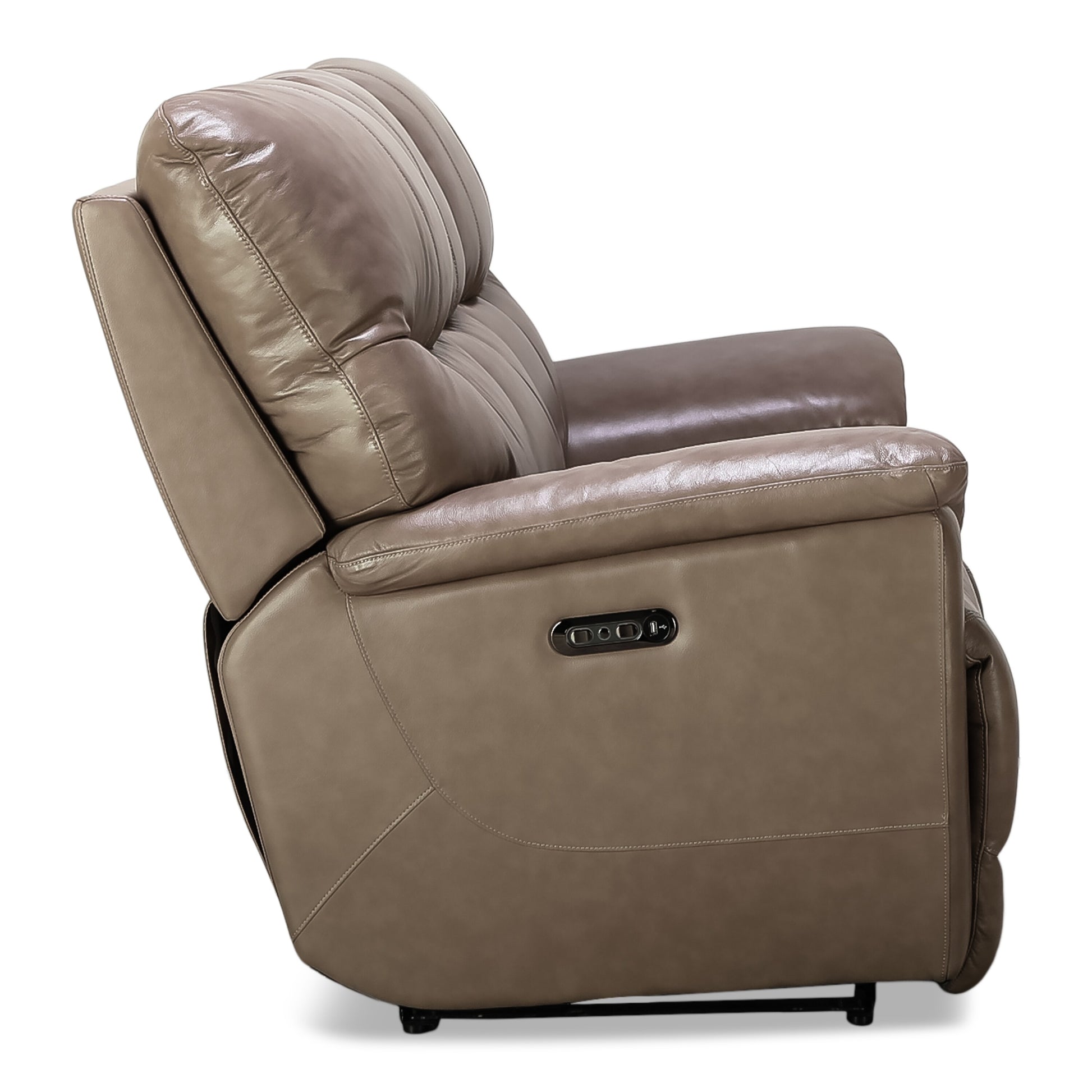 Brookville Leather Power Reclining Sofa