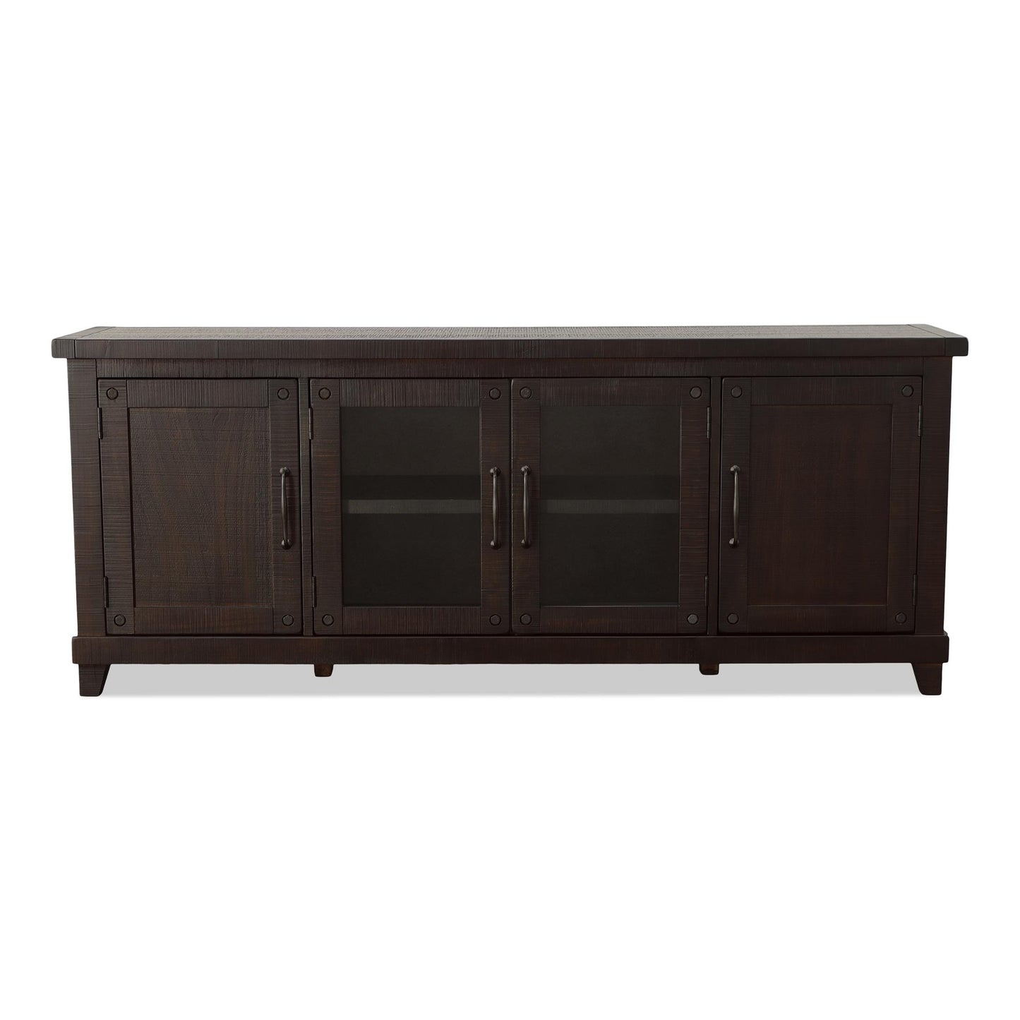 Emma 74" TV Stand Dark Brown