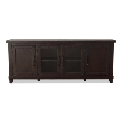 Emma 74" TV Stand Dark Brown