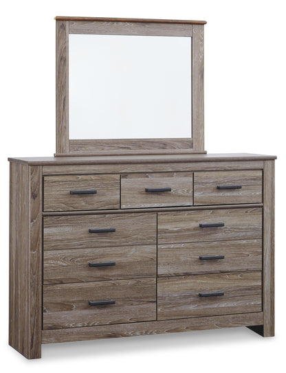 Zelen Dresser and Mirror