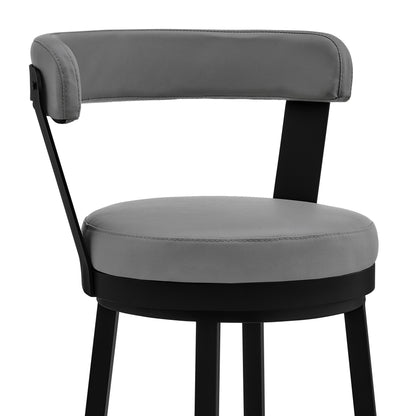 Kobe 30" Bar Height Swivel Bar Stool