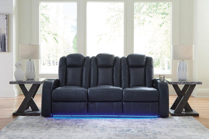 Fyne-Dyme Dual Power Reclining Sofa