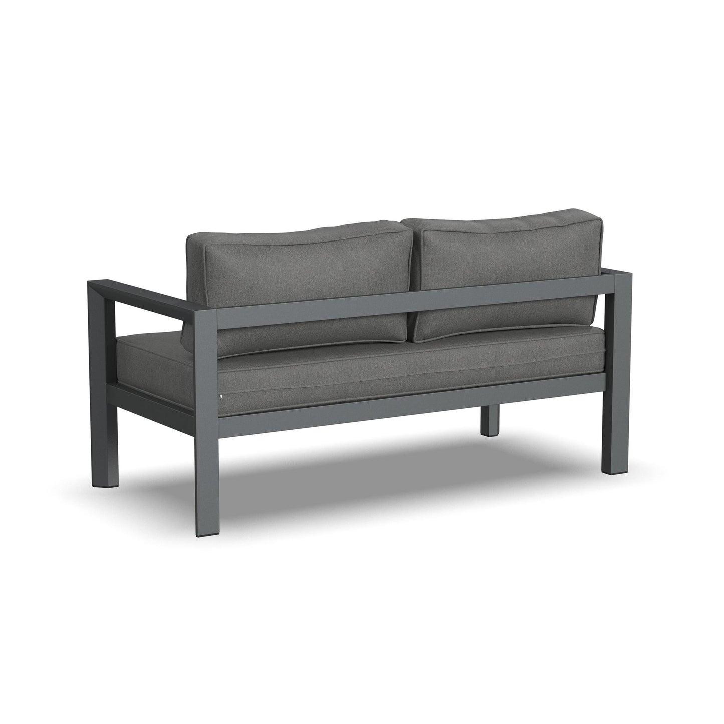 Grayton Outdoor Aluminum Loveseat