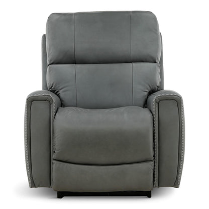 Apollo Leather Power Rocker Recliner