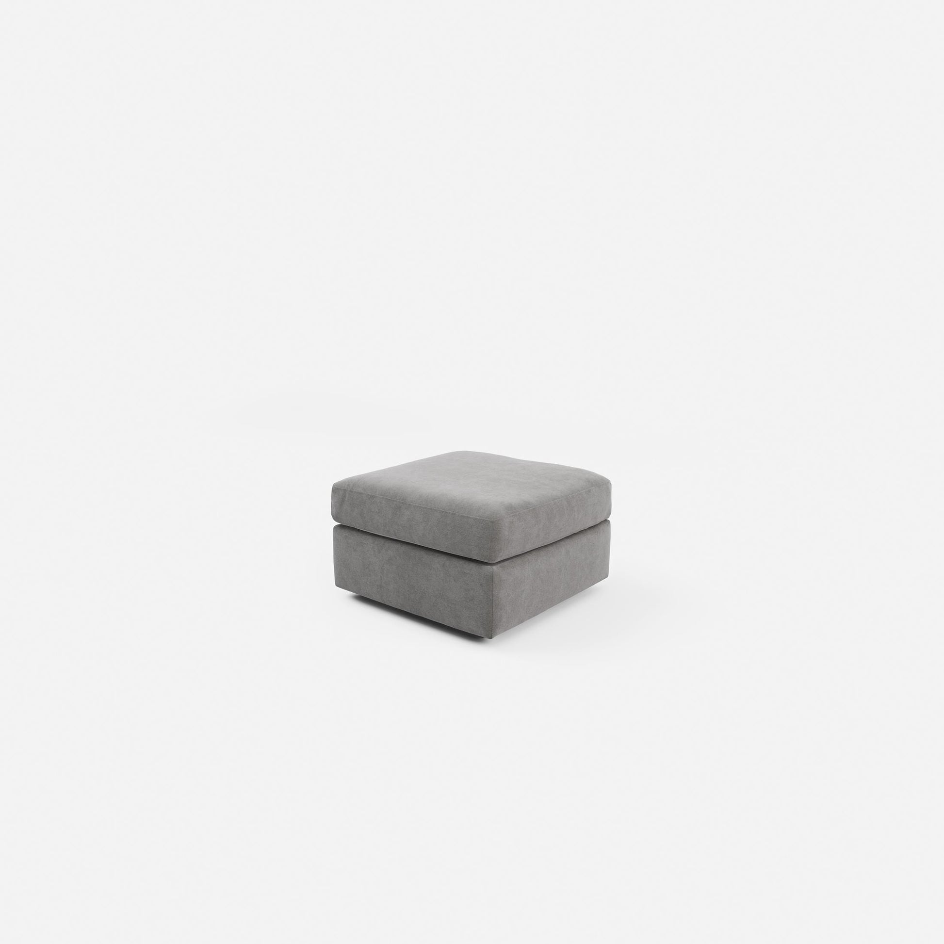 Modular One Bumper Ottoman - Granite