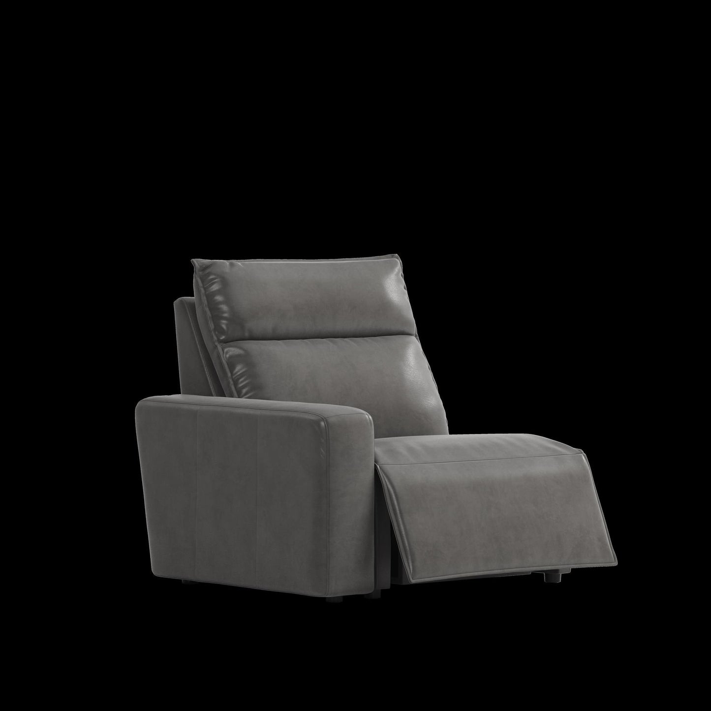 Modular Two Left Arm Facing Power Recliner