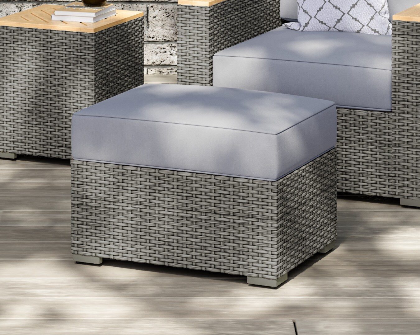 Boca Raton Outdoor Ottoman