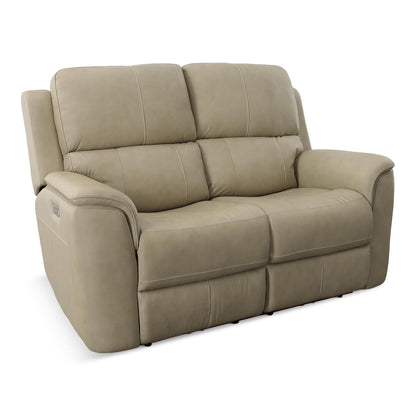 Carmen Leather Power Reclining Loveseat