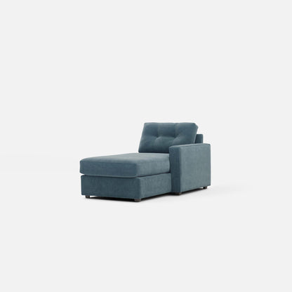 Modular One Right Arm Facing Chaise - Teal