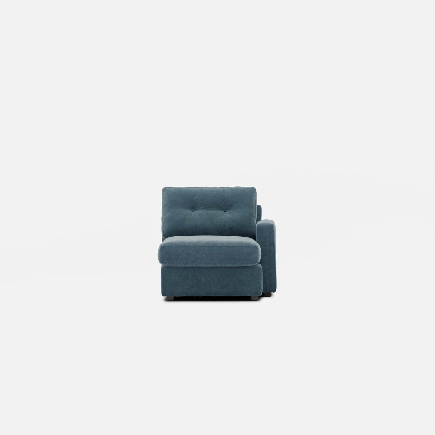 Modular One Chaise Teal Right-Facing