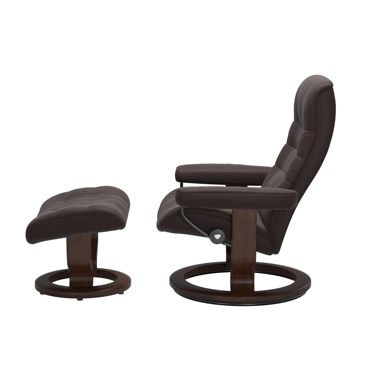 Opal Medium Classic Chair and Ottoman