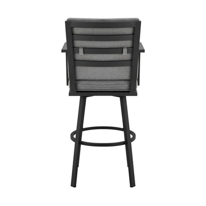 Don 26" Outdoor Patio Swivel Counter Stool