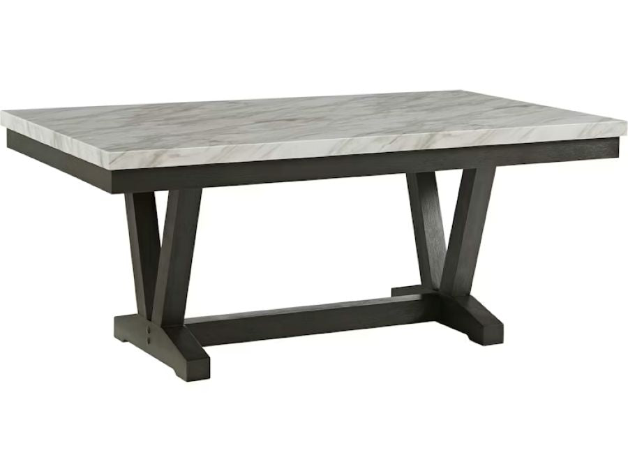 Chloe Faux Marble Dining Table