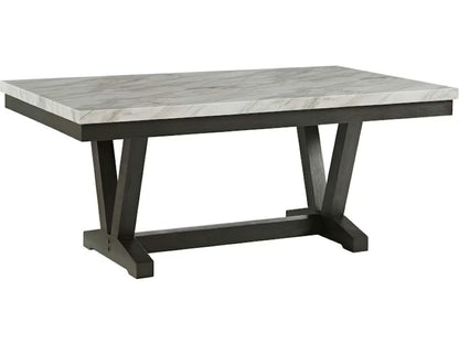 Chloe Faux Marble Dining Table