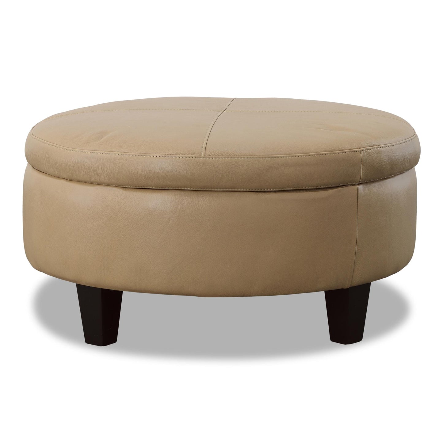 Cheney Leather Storage Ottoman