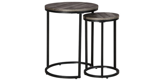 Briarsboro Accent Table Set Gray