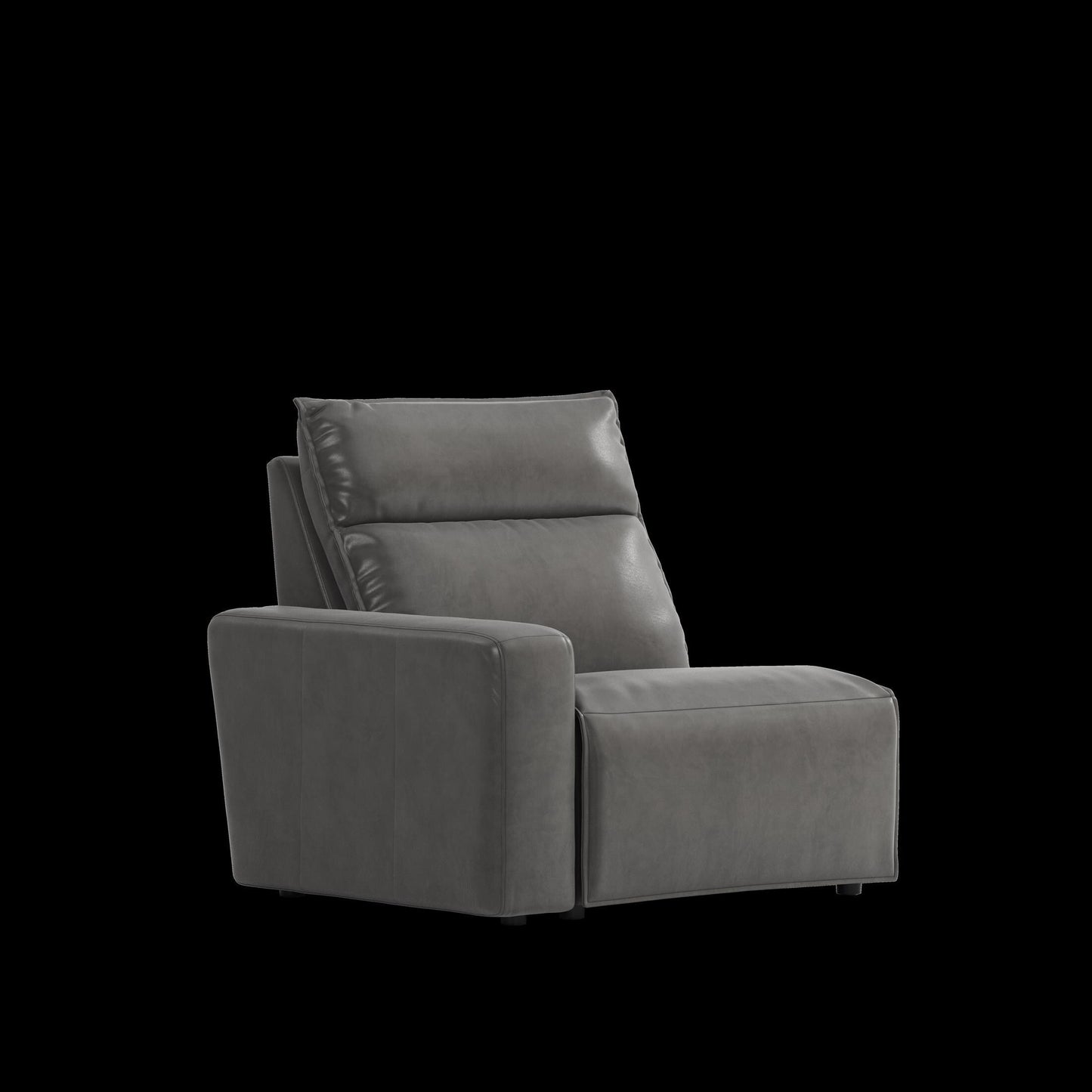 Modular Two Left Arm Facing Power Recliner