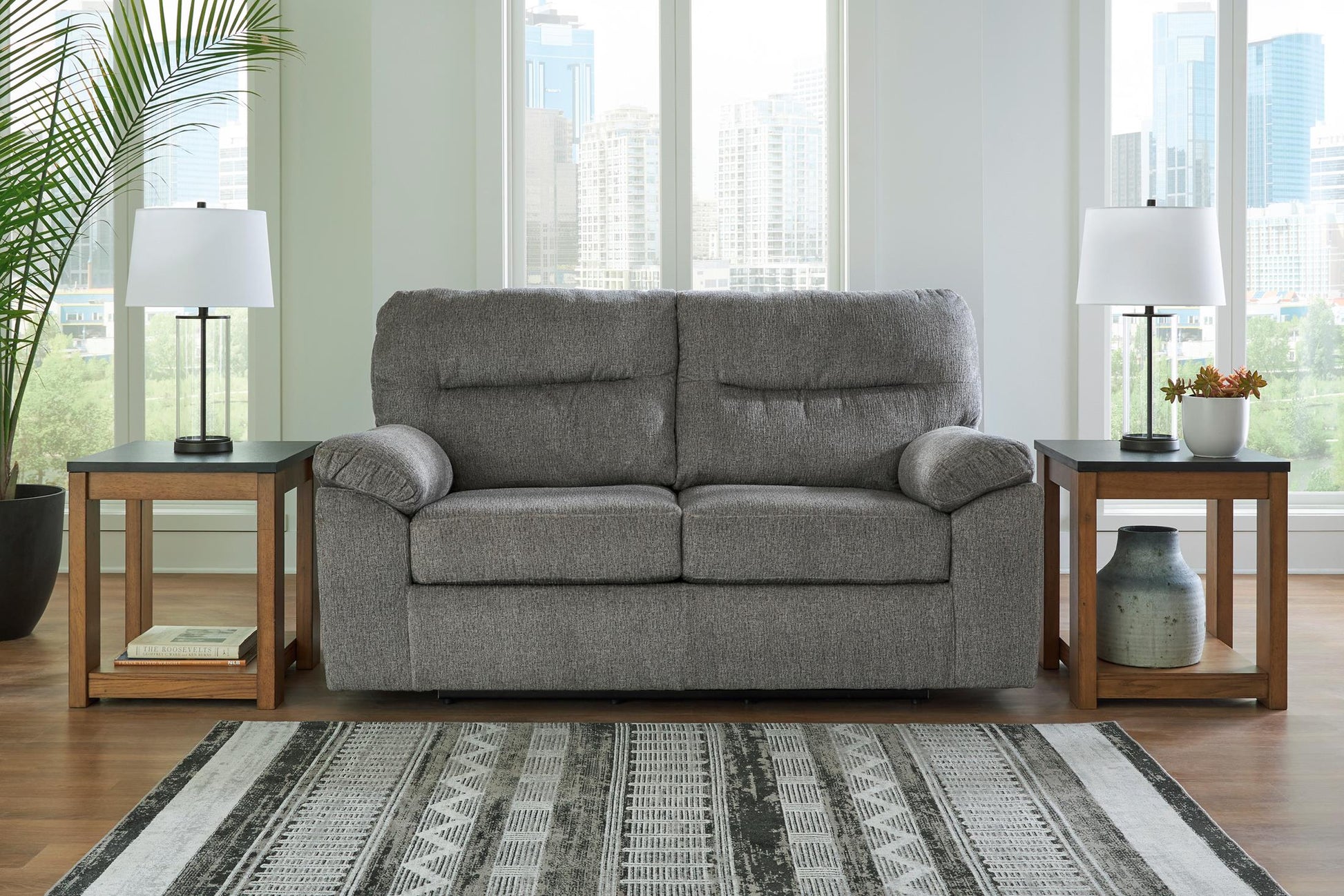 Bindura Glider Loveseat