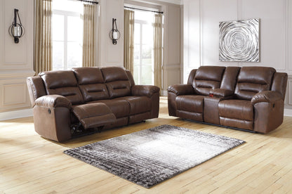 RECLINING CONSOLE LOVESEAT