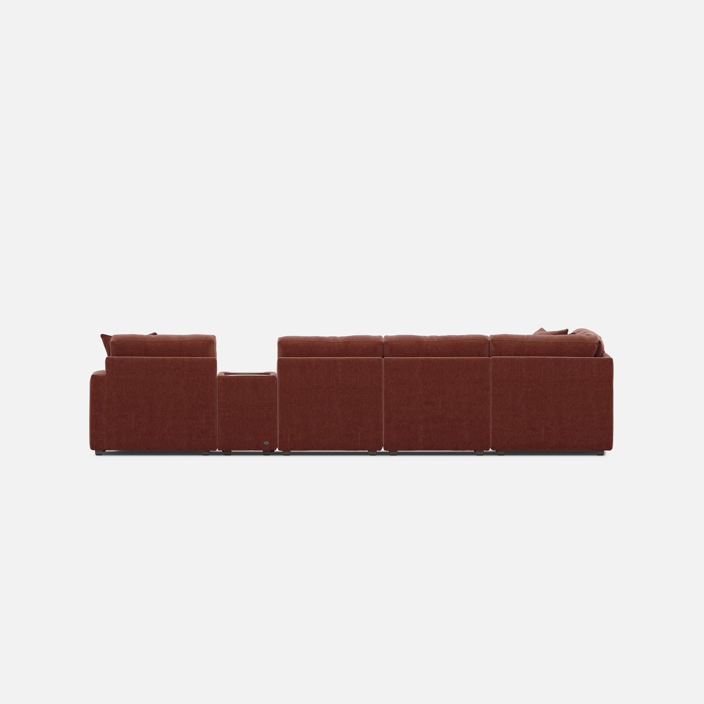 Modular One 8-Piece Sectional Chaise with E-Console