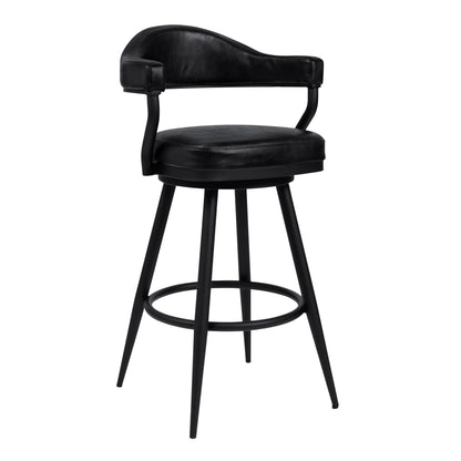 Justin 30" Bar Height Swivel Bar Stool