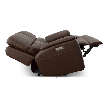 Carmen Leather Power Reclining Loveseat