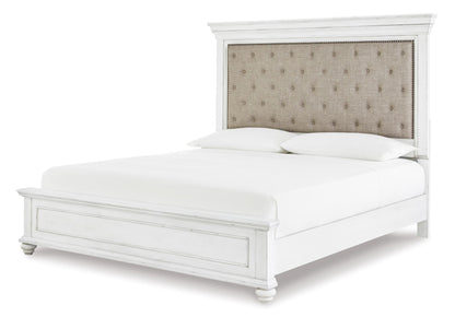 Kanwyn Queen Upholstered Panel Bed