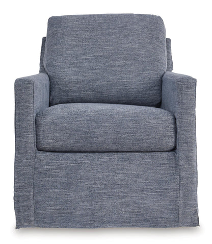 Nenana Next-Gen Nuvella Swivel Glider Accent Chair