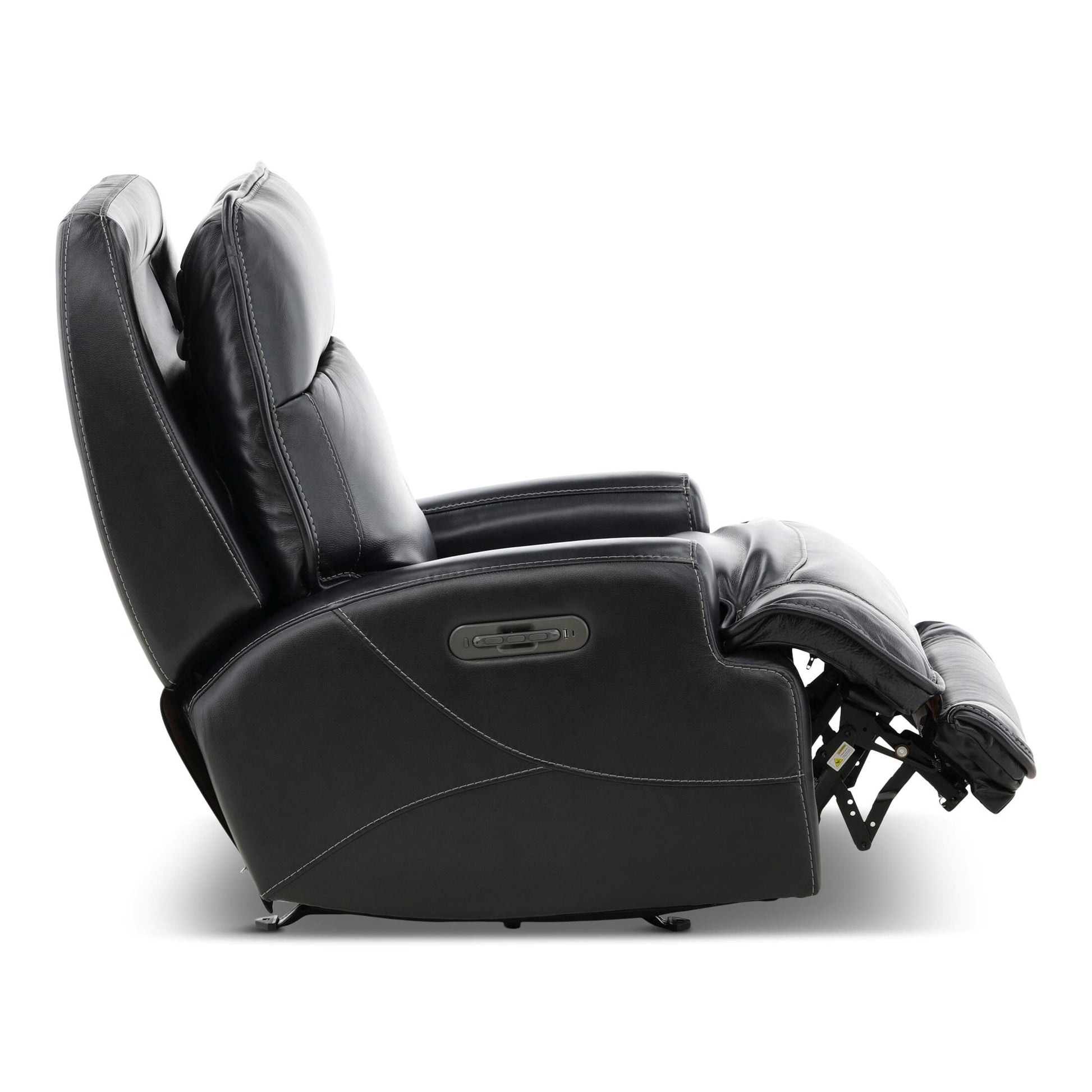 Maverick Leather Power Rocker Recliner