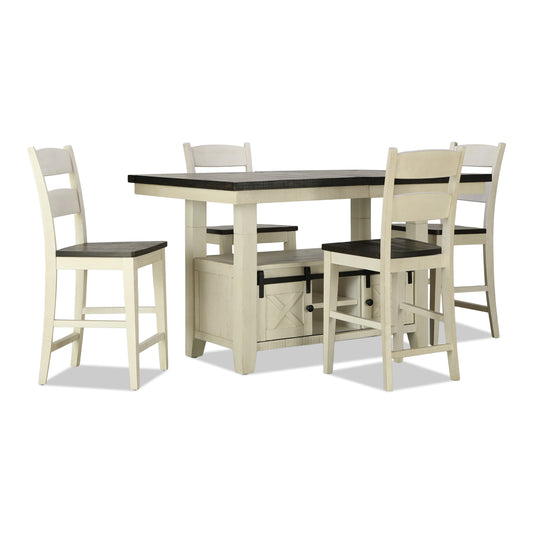 Manadal 5-piece   Counter Dining Set