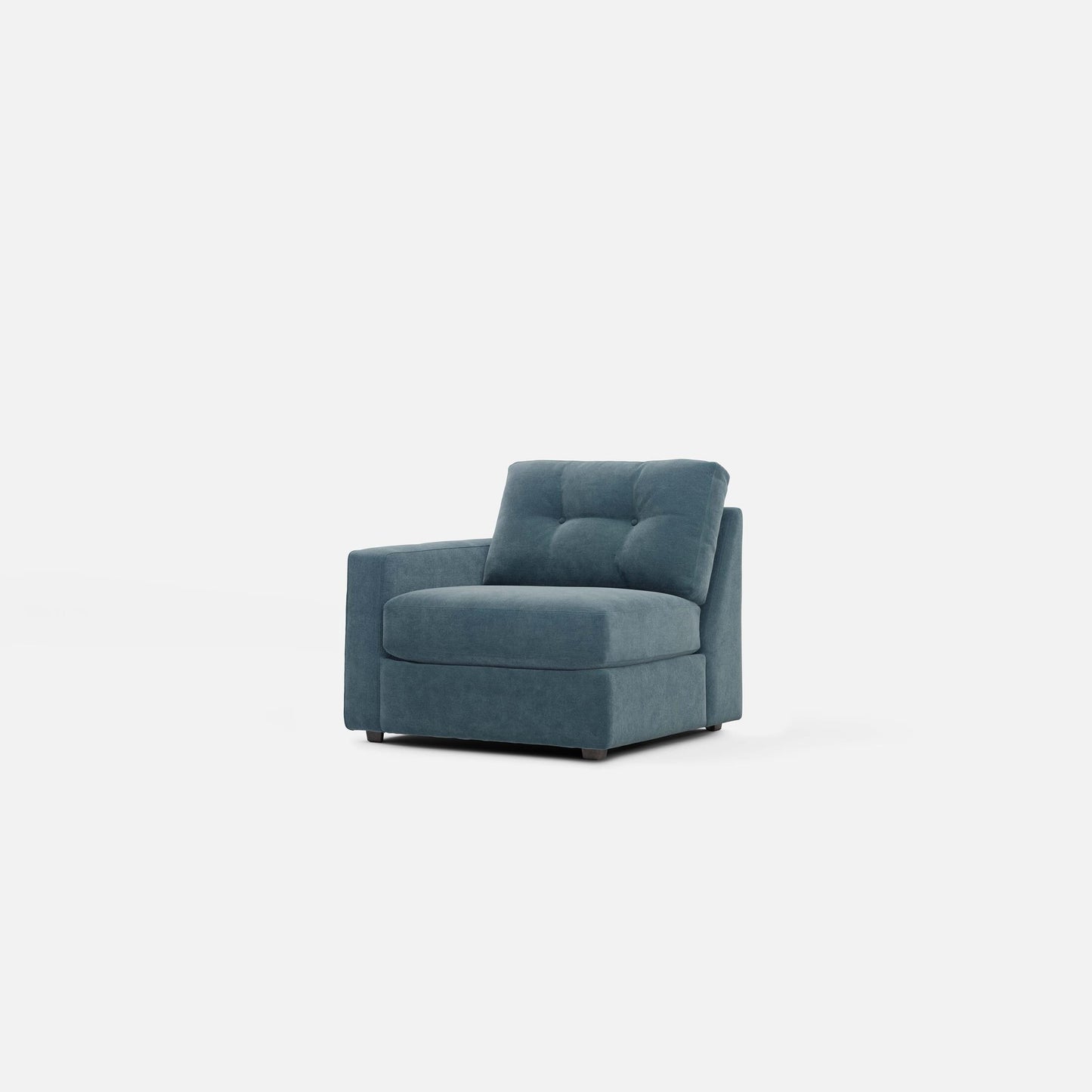 Modular One Left Arm Facing Chair - Teal