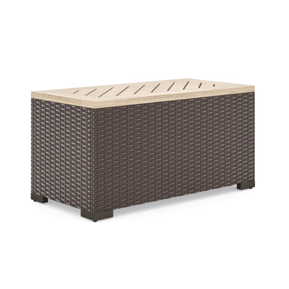 Palm Springs Outdoor Storage Table