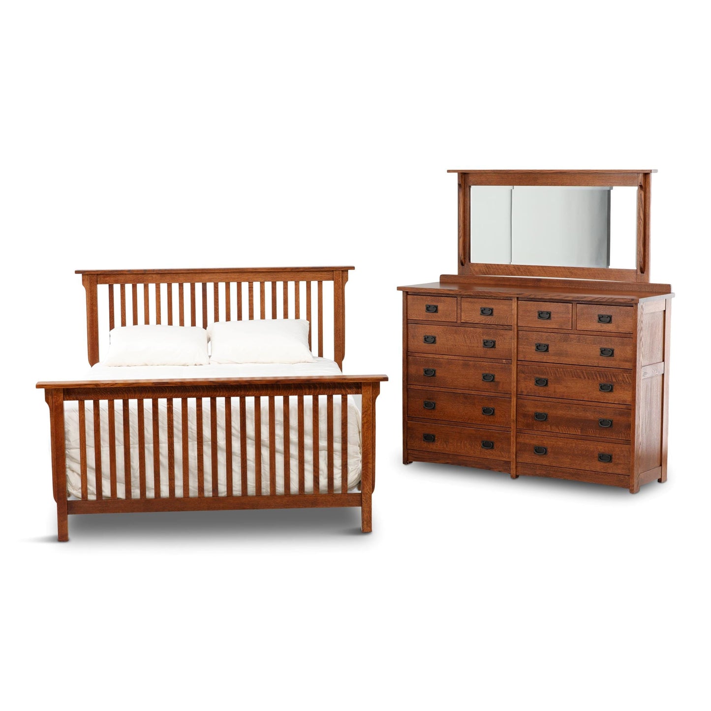 American Mission 3-Piece Slat Bedroom Set