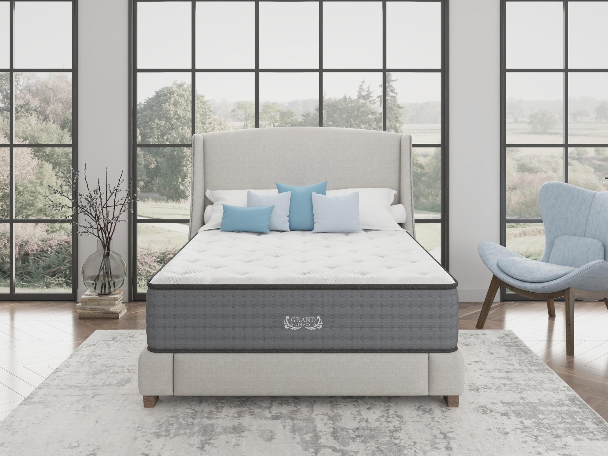 Grand Legacy Hybrid Cushion Firm King Mattress