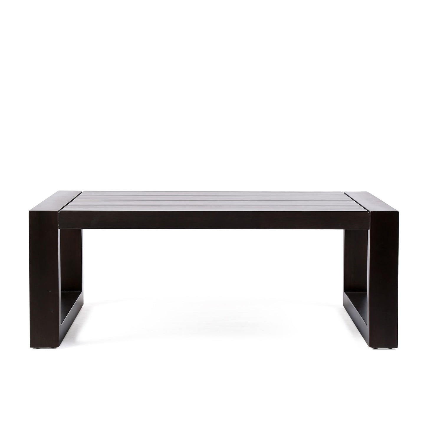 Paradise Outdoor Dark Eucalyptus Wood Coffee Table