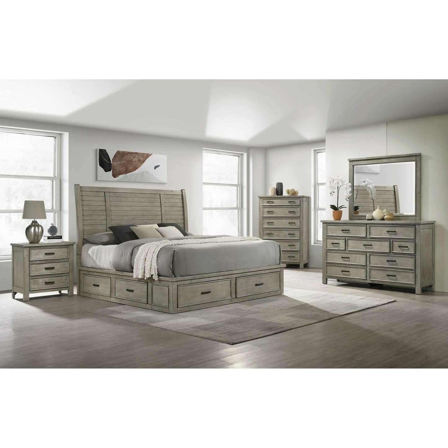 Kingston 3-Piece Storage Bedroom