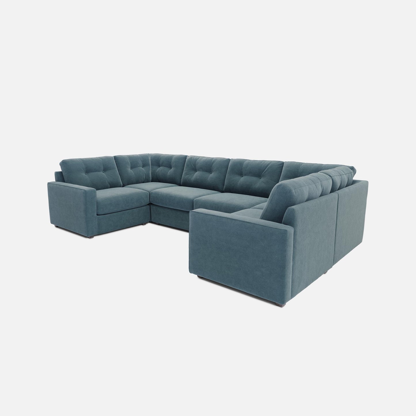 Modular One 6-Piece Sectional - Teal