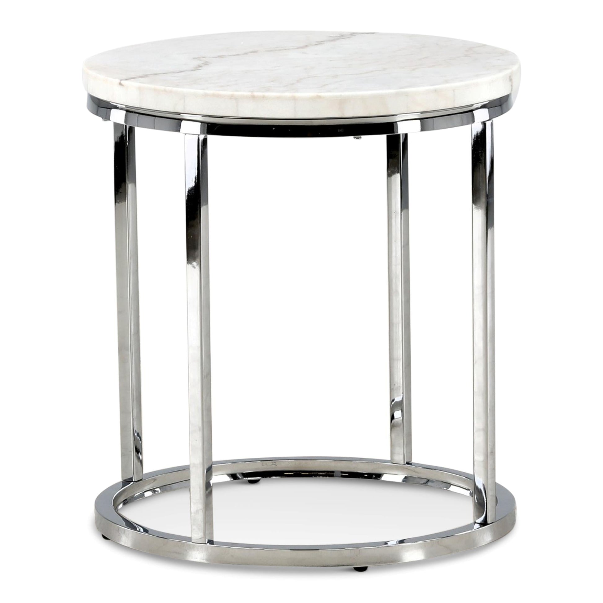 Casablanca Marble Top End Table